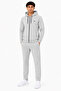 Men's Hooded Tracksuit Set Gray-210 - 4