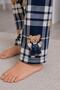 Boy's Family Size Cotton Patterned Pajama Set Tkm1024 - 4