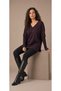Women's Premium Soft Textured Loose Tunic Knitted Blouse - 3