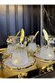 Decorative Tea Cup Set Tea Presentation Set with Tray - 7
