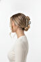 Stylish and Modern Metallic Gray Oversized Hair Claw Clip - Ideal for Daily and Special Occasions - 3
