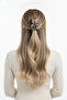 Marble Pattern Large Size Claw Hair Clip Stylish and Modern Hair Accessory for Women - 2