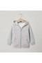 100% Cotton Girls' Fleece Sweatshirt with Hood Cardigan 3Y,12Y Girls - 2