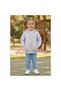 100% Cotton Girls' Fleece Sweatshirt with Hood Cardigan 3Y,12Y Girls - 3