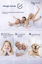 Cotton Liquid Waterproof Anti-Sweat Anti-Allergenic Fitted Mattress Protector Mattress Pad Single-Double-King Size Mattress Pad - 7