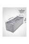 2-Piece Drawer Accordion Organizer Set (1Adetmboy-1Adetlboy) Drawer Organizer Closet Organizer - 5