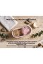 4-Piece Bath/Care Set with Miniature Bathtub - Scrubbing Pouch, Bath Loofah, and Pumice Stone - 5