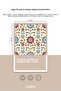 Ethnic Turkish Motifs-7 Digital Printed Upholstery Sofa Fabric, Good Quality That Does Not Stretch or Fade - 3
