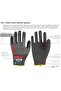 Stl-1040 Foam Nitrile Cut-Resistant Gloves Size 9 5 Pairs - 3