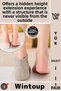 # Insoles Height Extender Orthopedic Shoe Insoles Gel Comfortable Hidden Comfortable Silicone Heel Elevator
