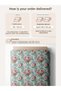100% Cotton Satin Fabric 100X155 cm Digital Printed for Sewing Patchwork Hobby and Handicrafts - 3