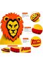 Lion Cub Birthday Party Hat – Eva Lion Cub Concept Children's Party Hat - 5