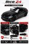 Die Cast Bmw Z4 Roadster Model Car 12.5cm – 1:34 Scale Metal Body Pull-Open Door Pull-And-Go Car - 2