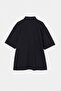 Big Size Navy Blue Regular Flexible Pique Fabric Polo Neck T-Shirt Tmnss26Bp00006 - 6