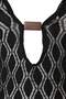 Black Knitted Maxi Beach Dress with Accessory Detail Tbess26El00018 - 5