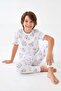 Ecru Crayon Gift Paintable Unisex Children's Pajama Set Tkdss26Pt00018 - 3