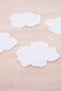 Set of 4 Flower Shaped Coffee Side Cocktail and Presentation Napkins Tphss26Run00009 - 4