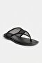 Black Mesh Women's Flip Flops Takss26Te00048 - 2