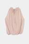Beige Halter Neck Blouse with Bead Accessories and Elastic Waist Tdrss26Bz00127 - 6