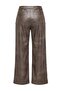 Haki Degrade Wide Leg/Geniş Paça Suni Deri Örme Pantolon TWOAW27PL00023 - 3
