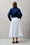 121300014 Lisa Women's Skirt White - 6