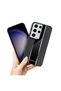 Samsung Galaxy S22 Ultra Compatible Case Premium Leather Case Black - 3
