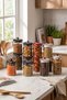 Set of 12 Glass Jars, 4 Jars of Each of 650-800-1000 Ml, Diameter: 8 Cm, Heights: 18-21-25 Cm. - 3