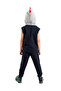 Dino Boy Sleeveless Vest Hooded Tracksuit Set - 2