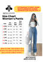Women's Medium Blue Palazzo Loose-Leg Super High-Waist Jeans - 7