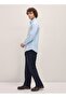 Men's Light Blue Tailored Fit Solid Formal Shirt for Every Occasion - 3