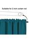 Window Valance,Blackout Curtains,57 Inch by 18 Inch,1 Panel,for Kitchen & Bathroom - 4