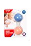 Baby Teether Rattle Toy 13.5x16.8cm, Vibrant Sensory Developmental Gift - 2