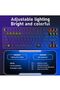 87-Key Mechanical Gaming Keyboard, Blue Switch RGB Backlit Waterproof Black - 5