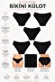 5-Pack Tutku Women's Jacquard Bikini Panties 100% Cotton 0679 - 3