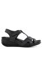Orthopedix Simbole Anatomical Wedge Heeled Soft Sole Women's Sandals 33209 - 2