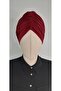 Hijab Swimming Cap (Sea and Pool Cap), Matching with the Hijab and Swimsuit Top in Burgundy. - 4