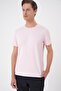 Comfort Fit Crew Neck 97% Flexible Cotton Pink T-Shirt Ts 885 - 3
