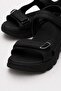 Women's Double Velcro Sandals Black - 5