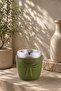 Decorative Moai Design Odorless Ashtray |   Wind Preventer |   Deep Chamber |   Plastic Ashtray |   Khaki - 5