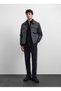 Black Smart Fit Coat - 2