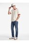 Normal Waist Cotton Slim Fit Jean Trousers - Brad Jean - 2