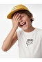 Cotton Sleeveless Crew Neck Undershirt with Embroidery Detail - 2