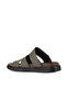 Khaki Nubuck Men's Flat Slippers 11t23447 - 4