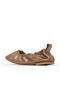Copper Shiny Leather Women's Flat Ballerinas 30Wa242231 - 4