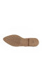 Black Leather Women's Flat Sandals 01Wa9202 - 5