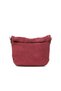 Burgundy Suede Women's Crossbody Bag - 2