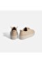 Women's Beige Lace-Up Leather Casual Shoes - 8