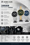Steel Cord Chronometer Dial Design 3 Atm Water Resistant Men Wristwatch 13524.2 - 5