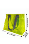 R&M Promotional Waterproof Transparent Pvc Women's Beach and Shoulder Bag - Yellow Color Optional Handle - 4