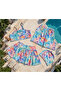 Girl's Quick Dry 4-Piece Bikini Swimsuit Set 86670